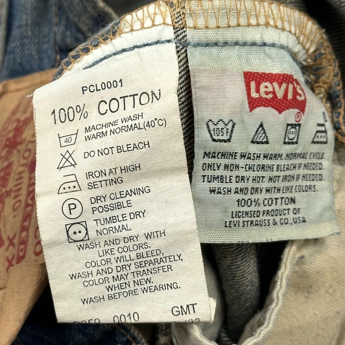리바이스 501 오리지널 워싱 데님 팬츠 (32인치) 상품이미지8