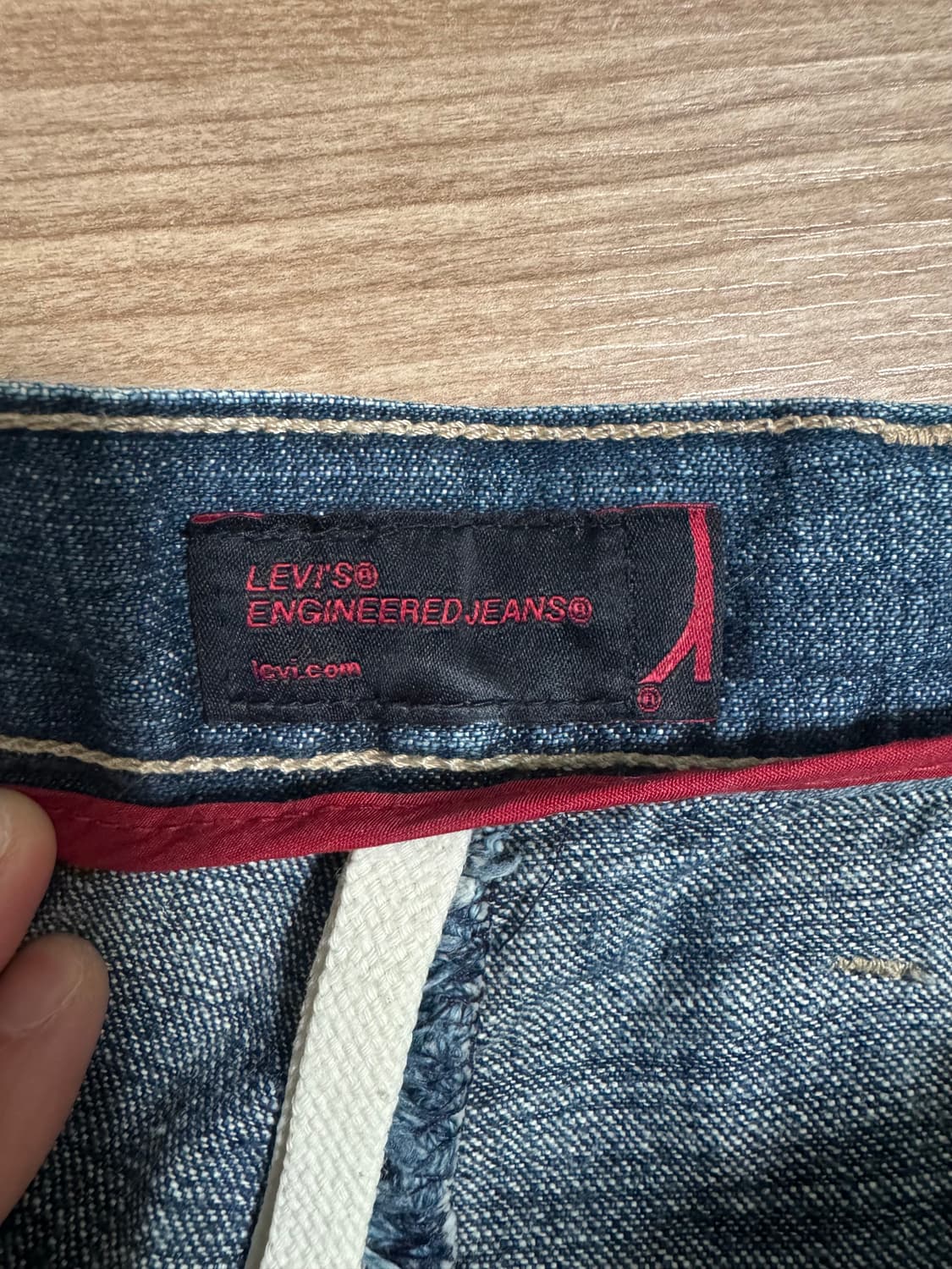 [31/32] 리바이스 00년대 엔지니어드 원포켓 워싱진 상품이미지5