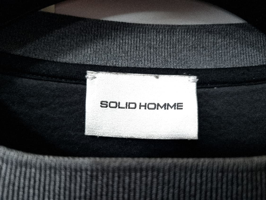 솔리드옴므 정품 티셔츠 100사이즈 상품이미지5