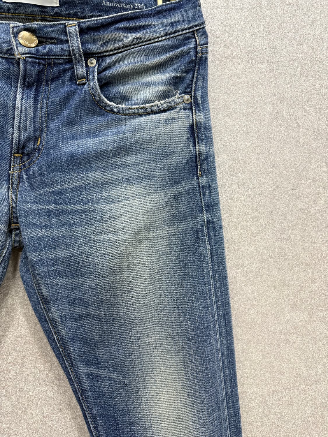 Red Card Anniversary 25th 레드카드 워싱데님 상품이미지2