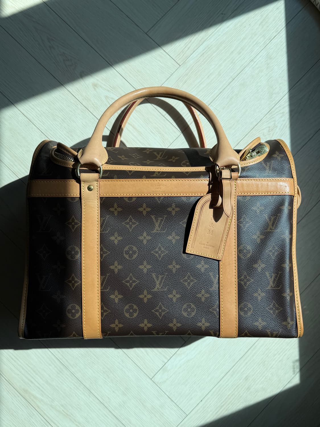 루이비통 모노그램 DOG 캐리어 상품이미지3