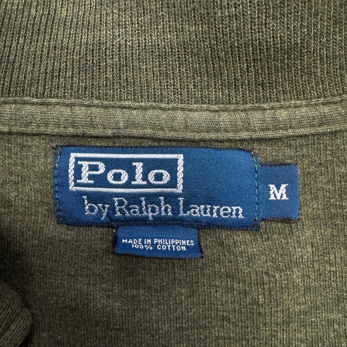 폴로 포니 카키 코튼 집업 상품이미지4