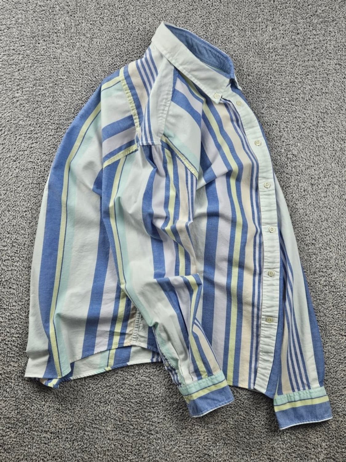 타미힐피거 파이프라인 스트라이프 패턴 셔츠 ( L ) / 11086 상품이미지4