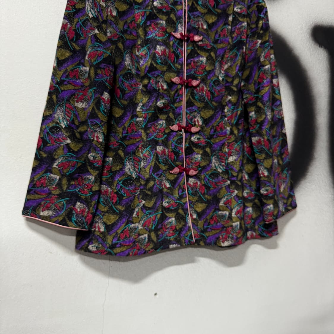 VTG 빈티지 동양풍 자카드 패턴 오리엔탈 스타일 자켓 상품이미지4