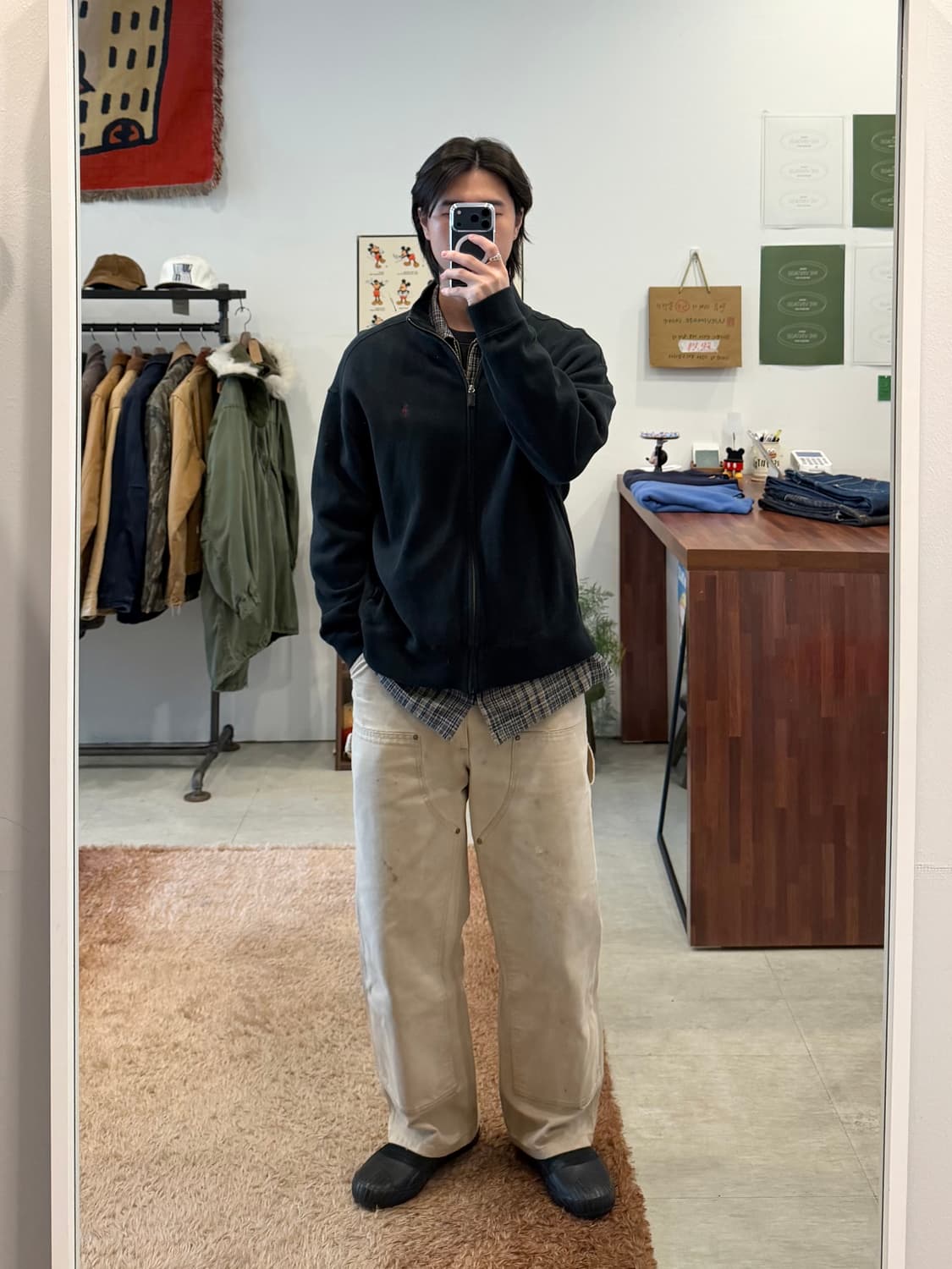 00s Polo ralph lauren 폴로 랄프로렌 코튼 니트 집업 상품이미지2