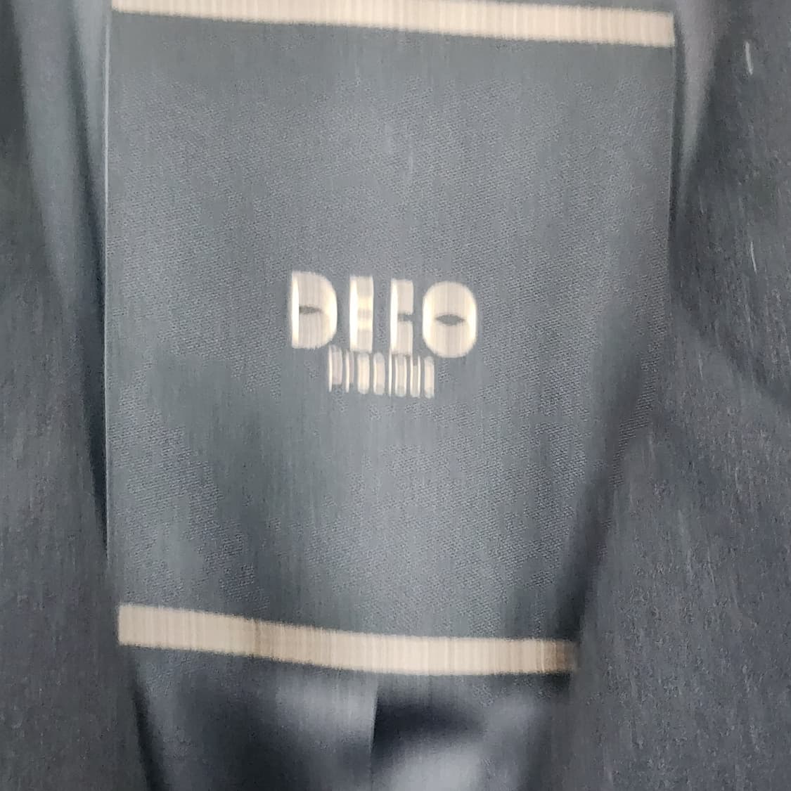 DECO 블랙 벨티드 코트 상품이미지3