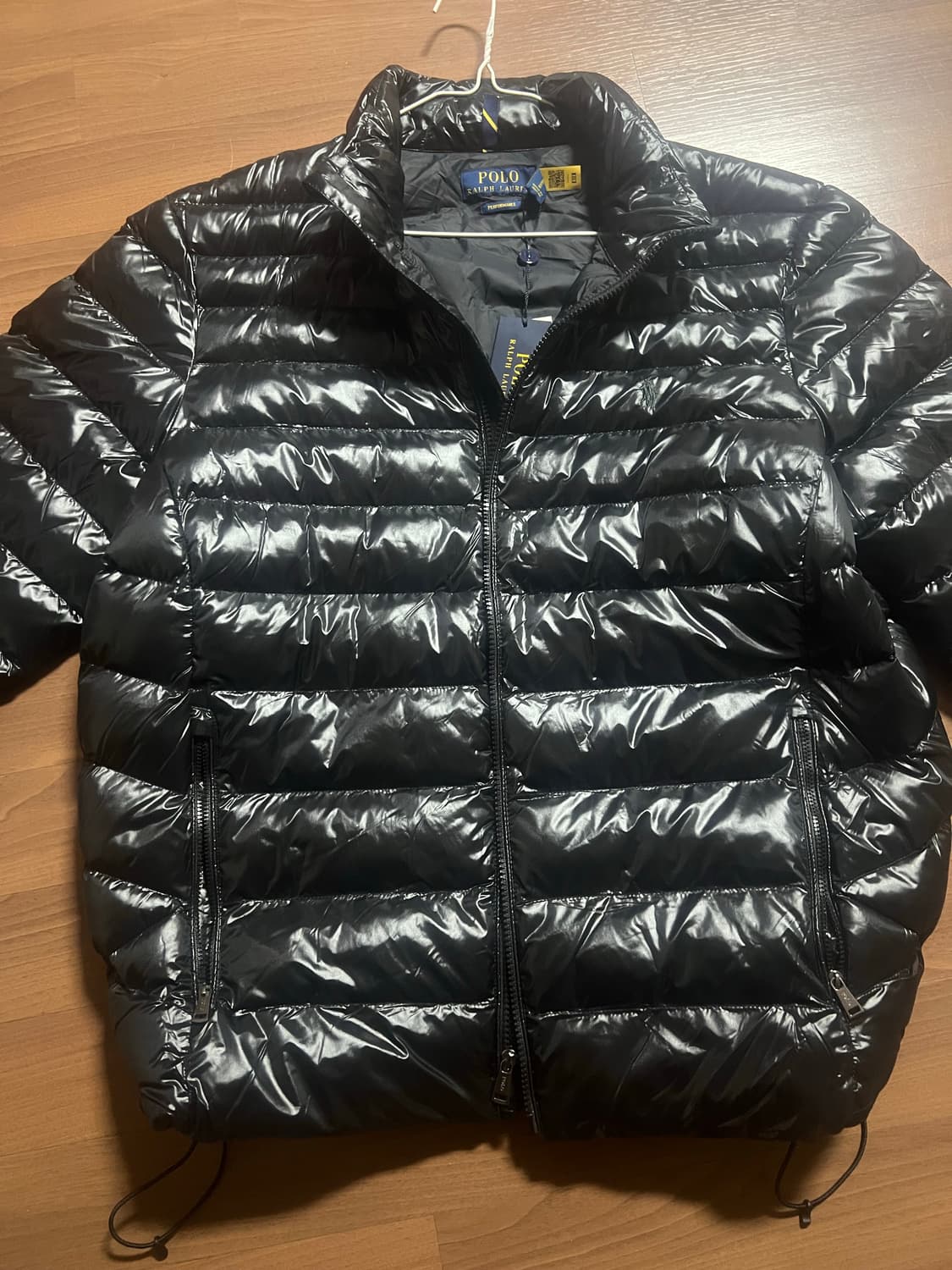 폴로 랄프 로렌 유광 경량패딩 상품이미지1
