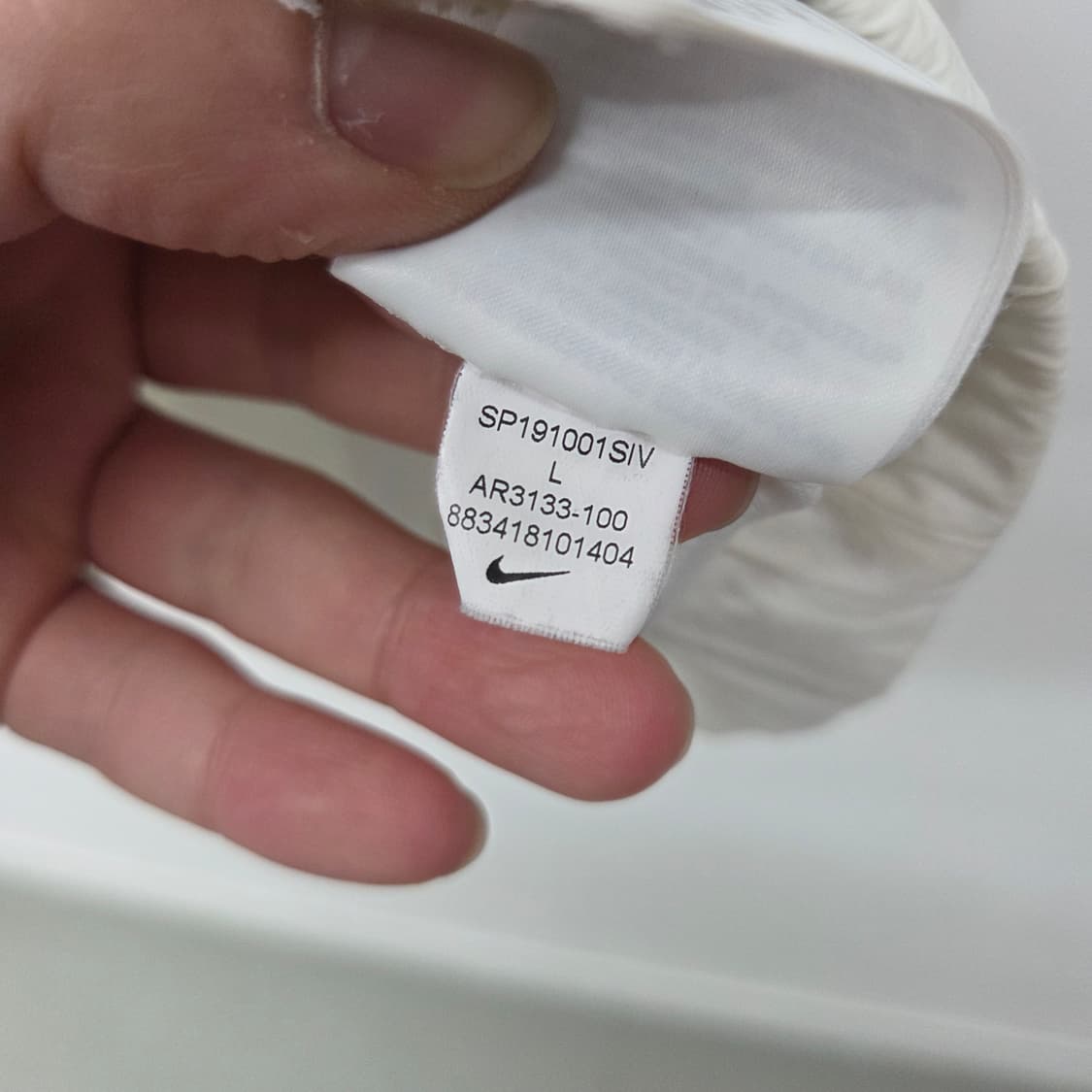 나이키 빅스우시 바람막이 화이트 블랙 여L 상품이미지8