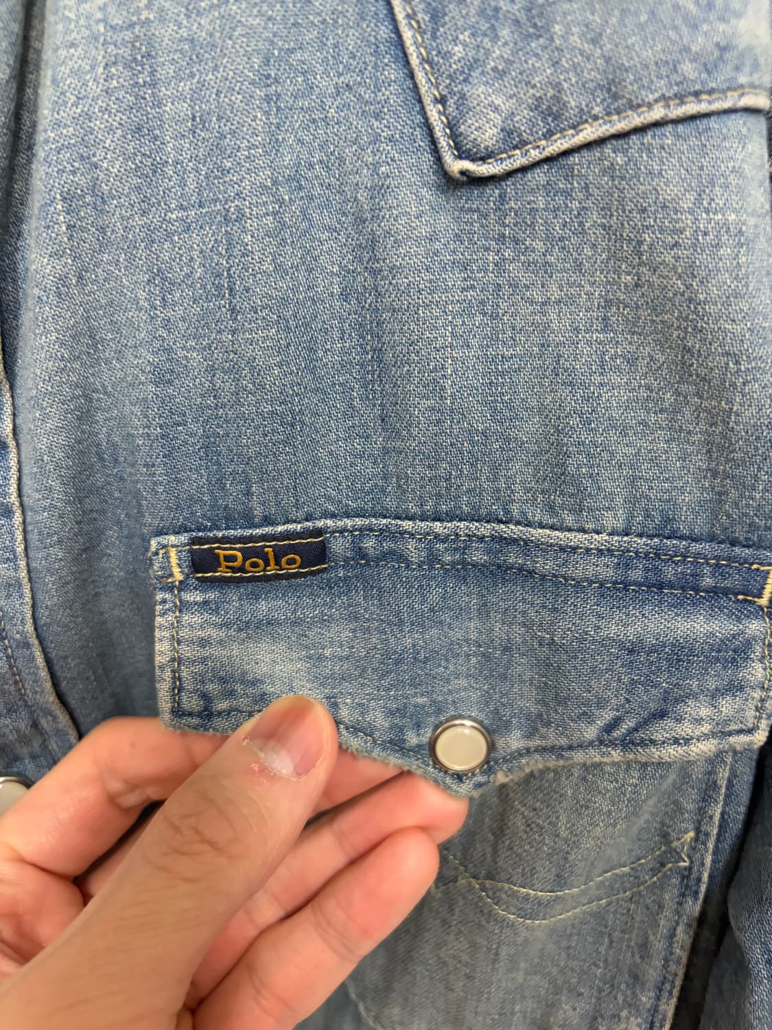 폴로 랄프로렌 클래식 핏 웨스턴 셔츠 상품이미지4