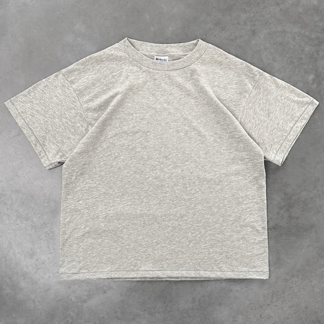 아킴보 클럽 체인피커 싱글 스티치 티셔츠 그레이 M 상품이미지1