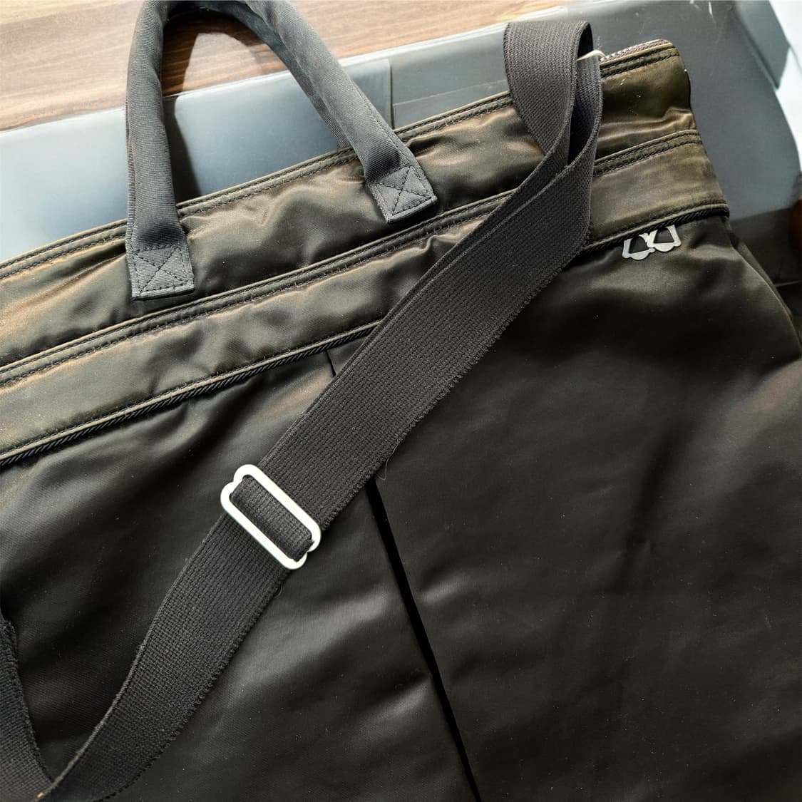 요시다포터 스웨이드 블렌딩 헬멧 크로스백 상품이미지3