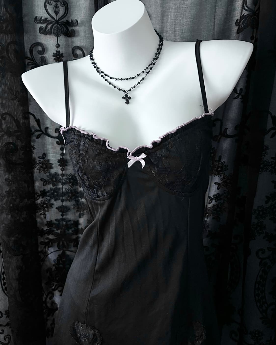Pink/Black Slip OPS 상품이미지2