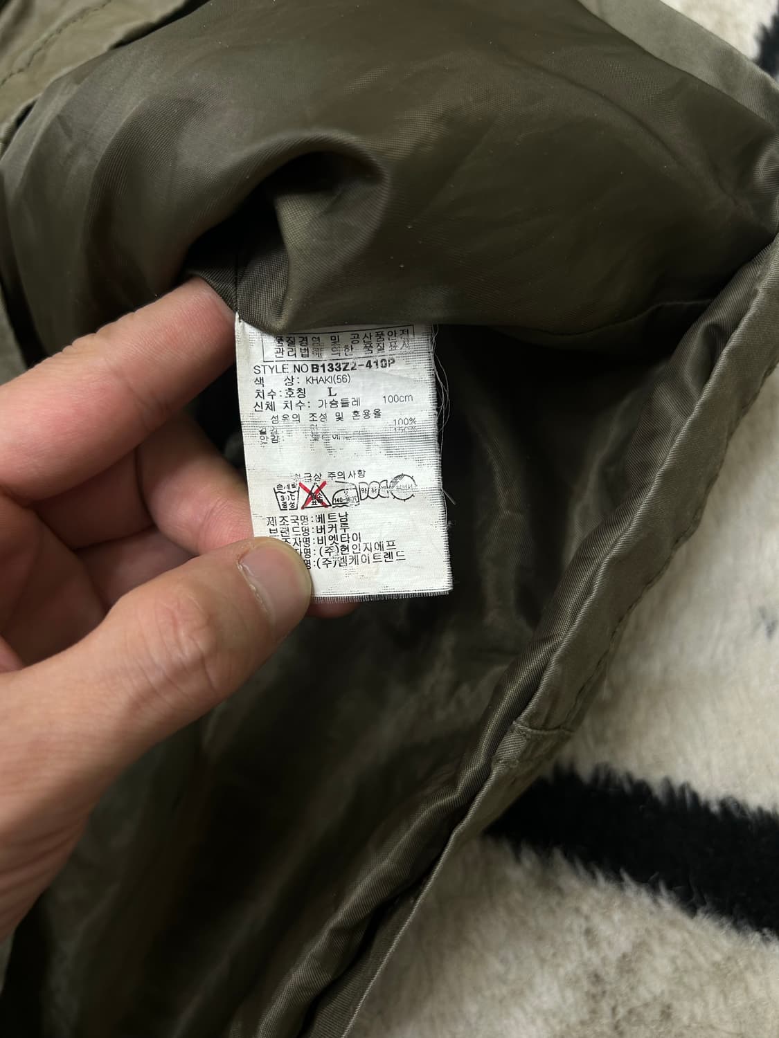 [L]버커루 멀티포켓 야상 자켓/카키 상품이미지7