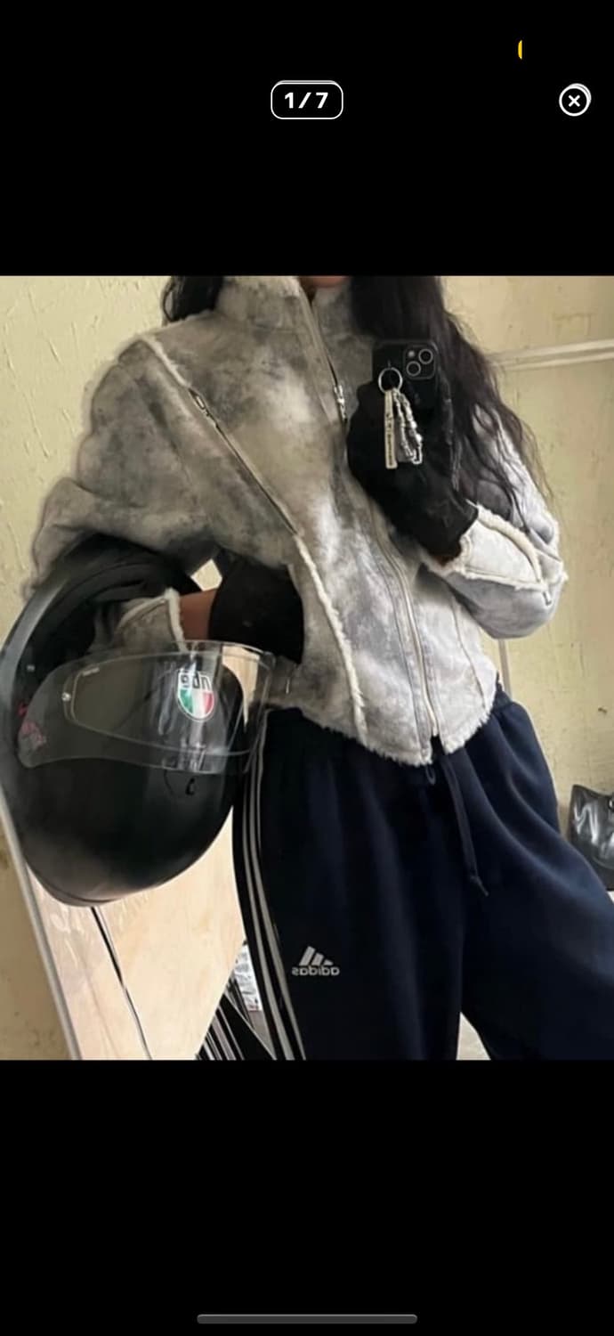 604서비스 무스탕자켓 상품이미지1