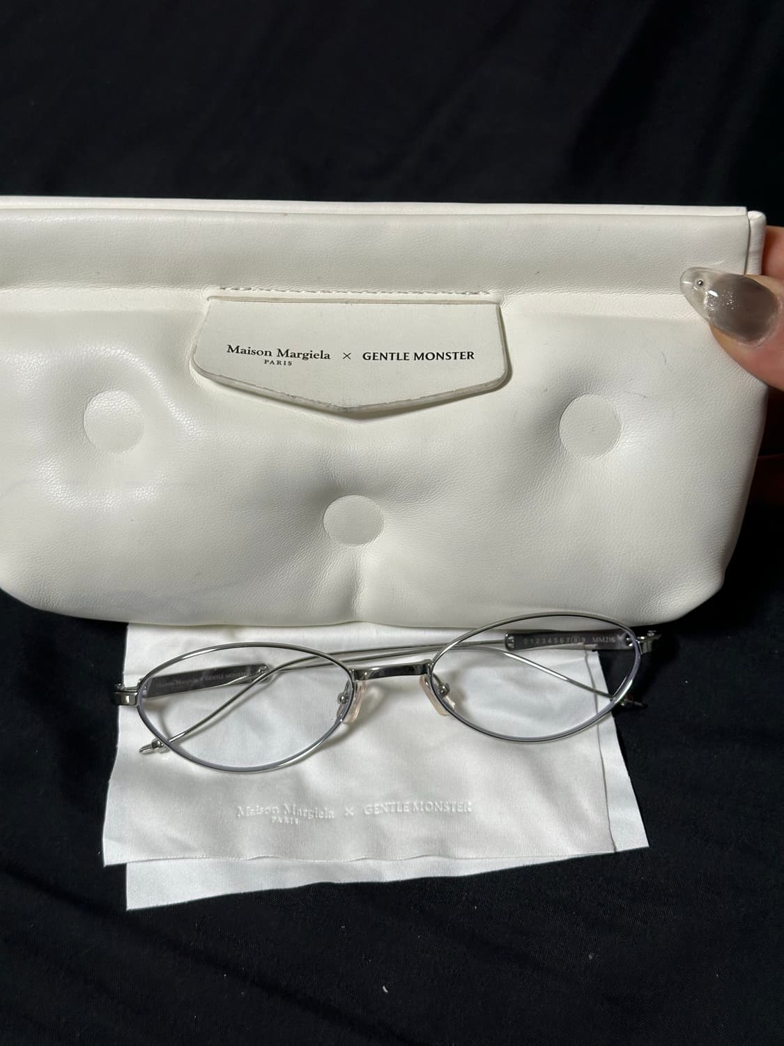 풀박스) 젠틀몬스터 마르지엘라 mm216 실버 클리어 상품이미지6