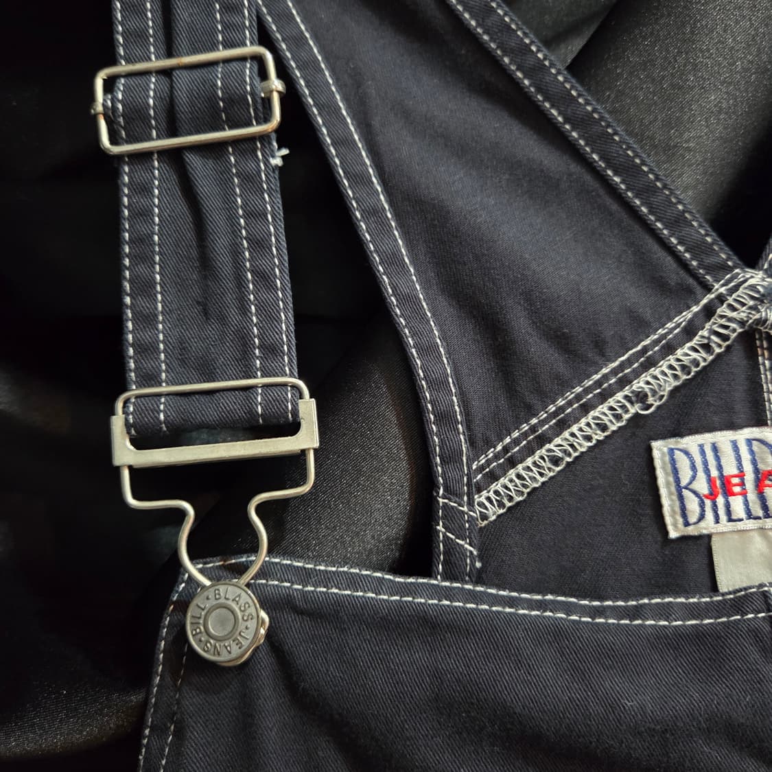 90's Bill Blass 빌블래스 반바지 점프수트 멜빵바지 상품이미지6