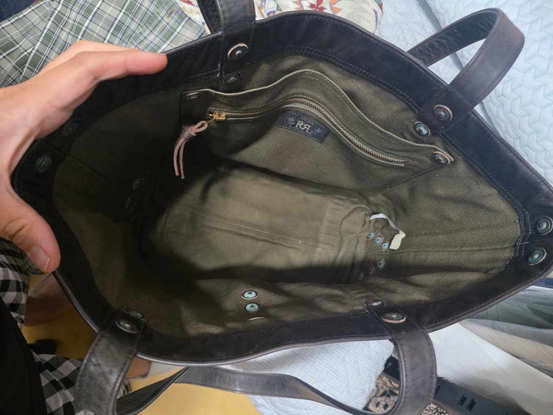 RRL 레더 토트 상품이미지3