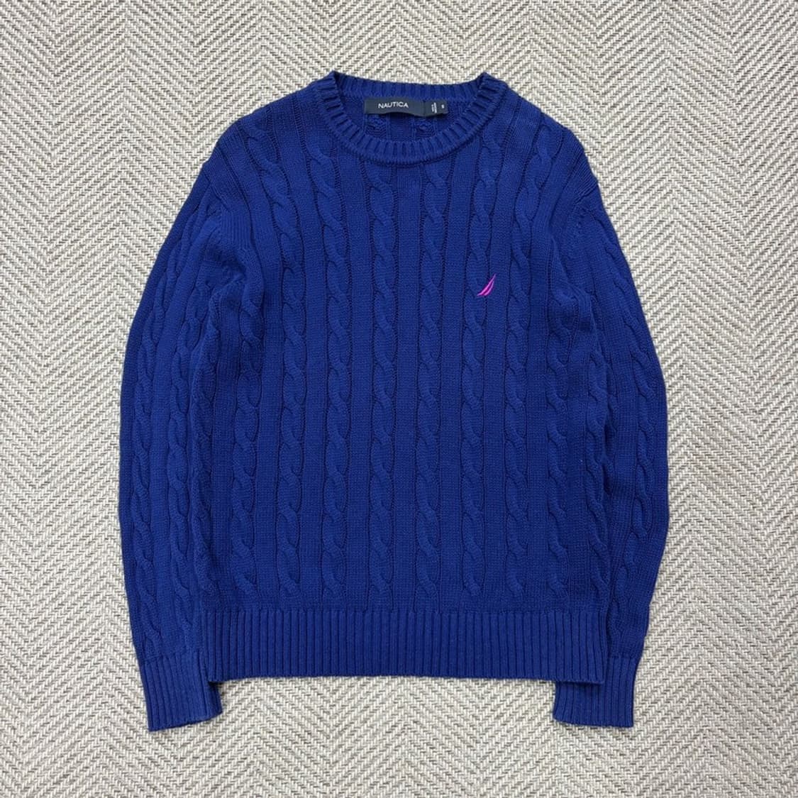 노티카 케이블 코튼 니트 v2281 상품이미지1