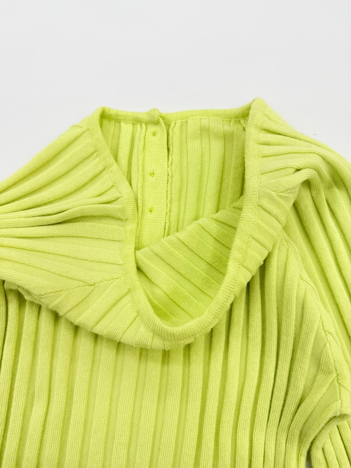 빈티지 TORRAZZO DONNA 형관 레몬 프릴 니트 상품이미지4