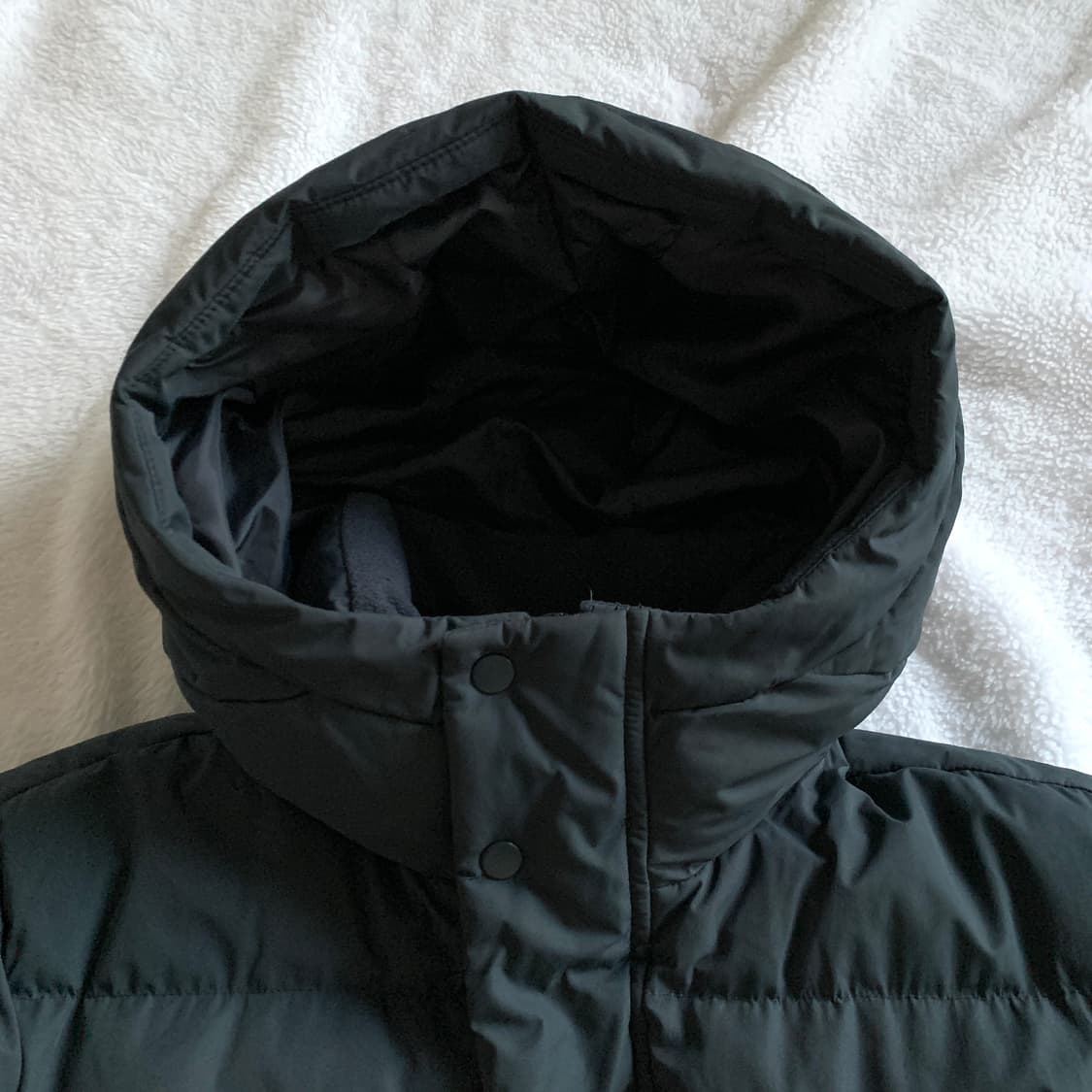 디자인유나이티드 키즈 DESIGN UNITED 덕다운 후드 롱패딩  상품이미지4