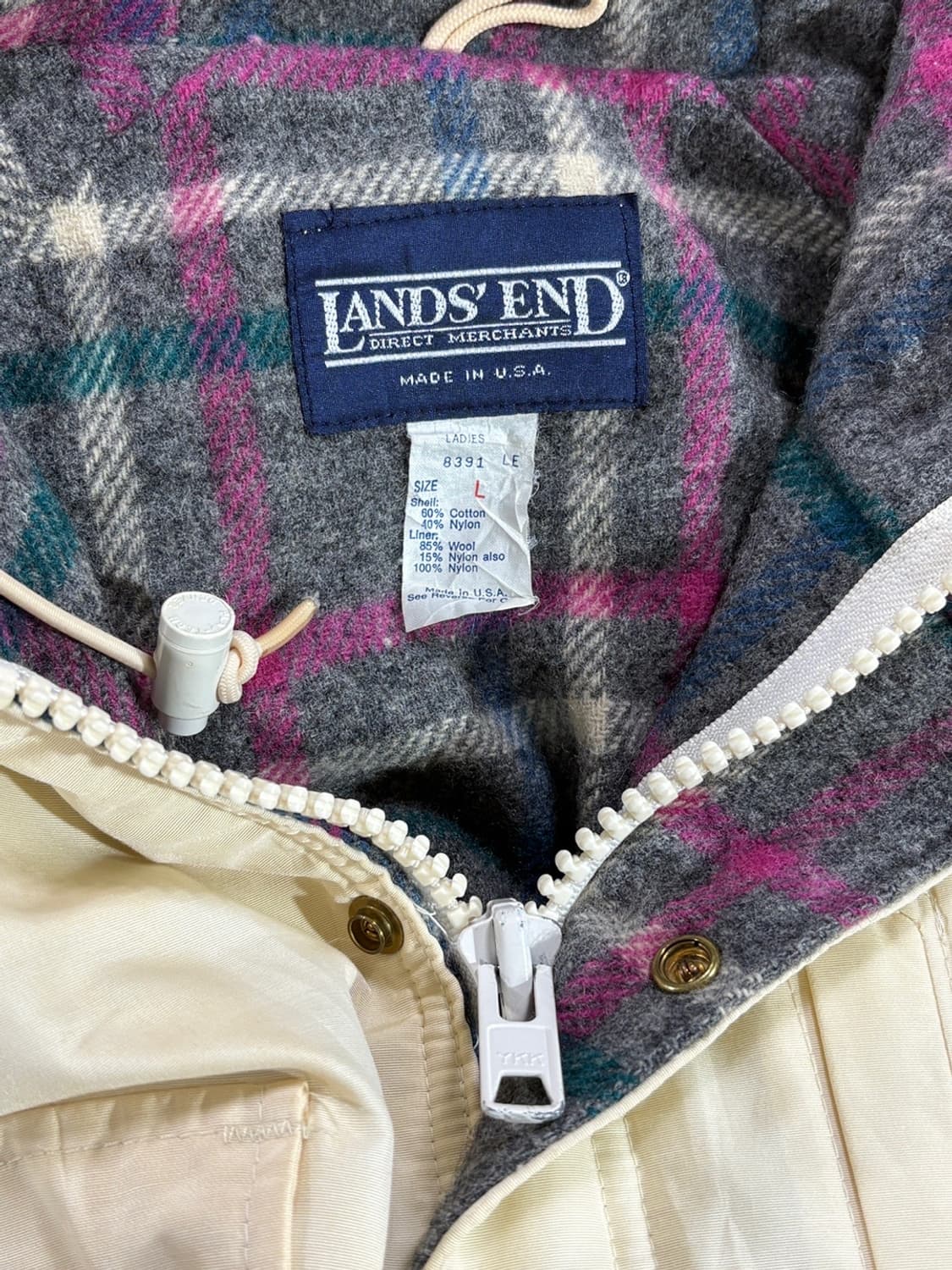 lands end 랜즈 앤드 후드 자켓 상품이미지2