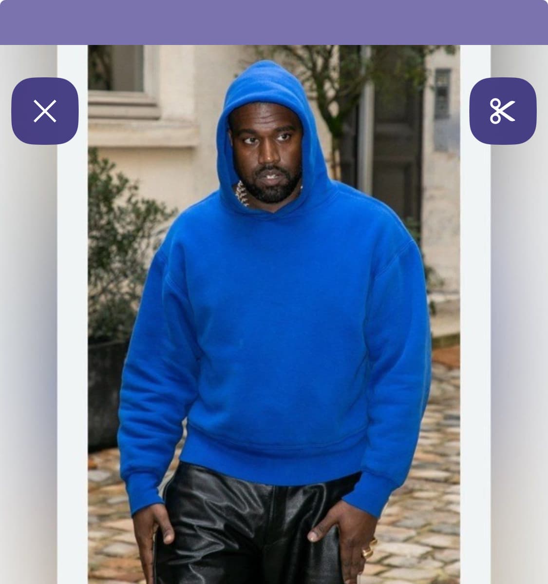 이지갭 후드 블루 L 상품이미지2