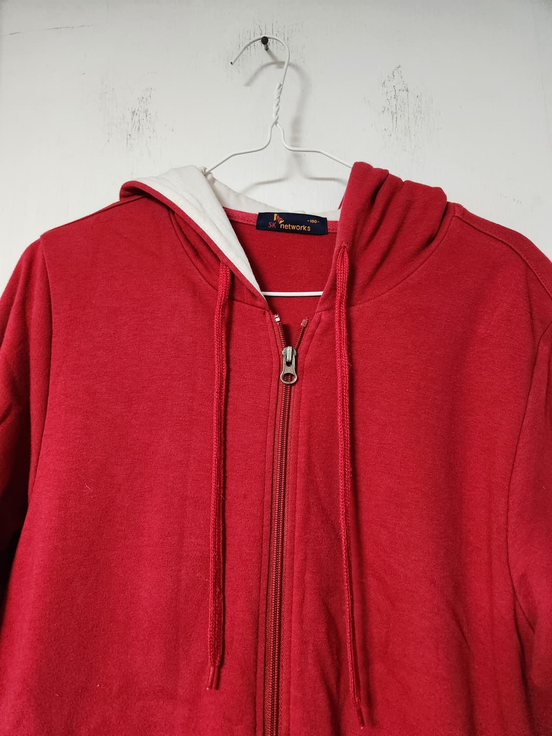 레드 후드집업 F(~95) 상품이미지2