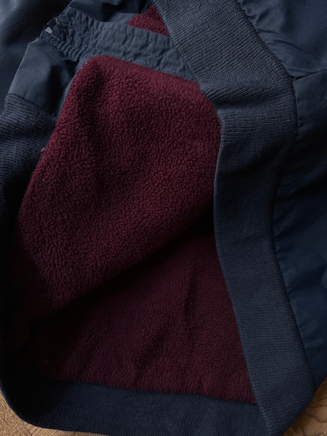 [M]L.L.Bean USA 엘엘빈 플리스 라이닝 네이비 웜업 자켓 상품이미지6