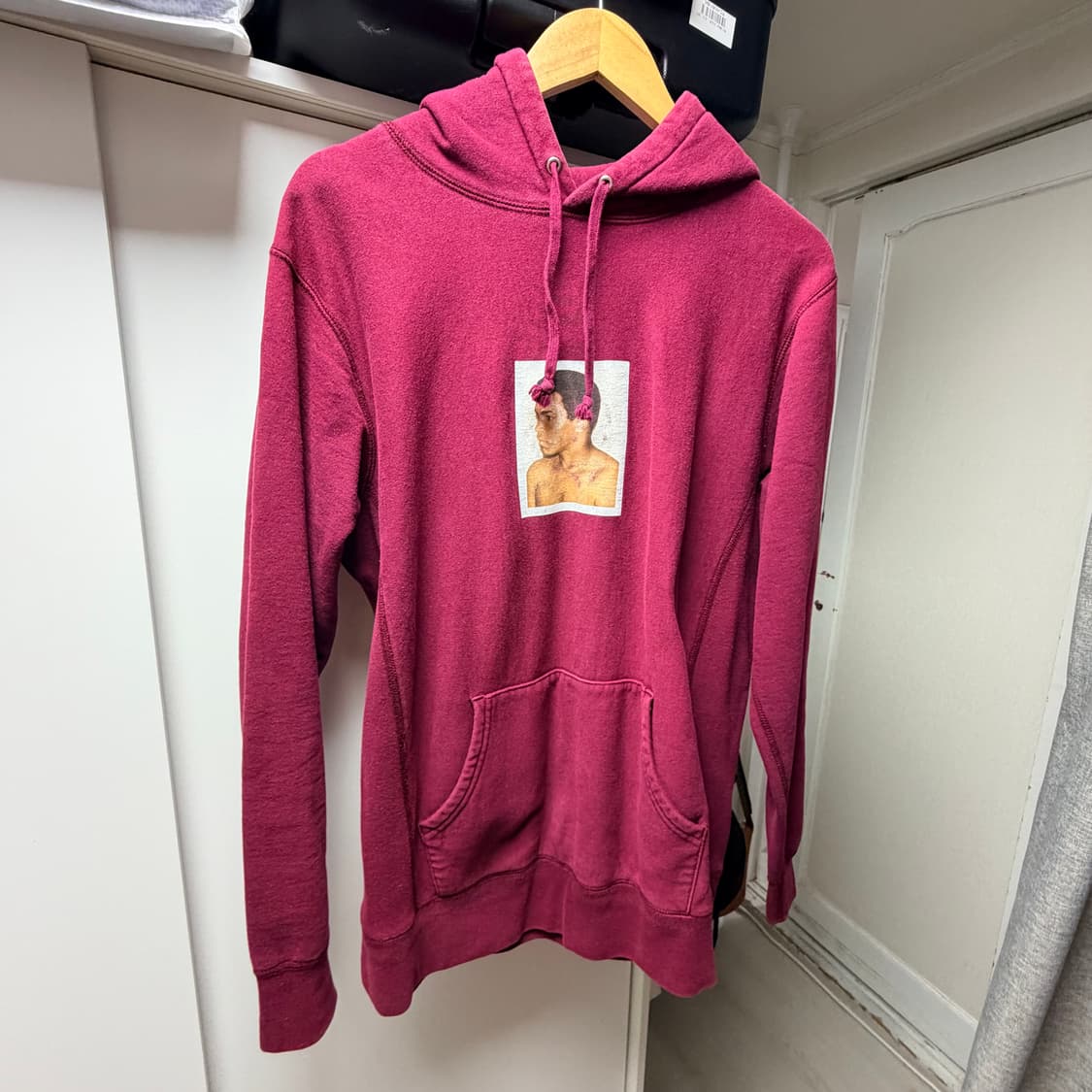 슈프림 알리 후드 버건디 상품이미지1