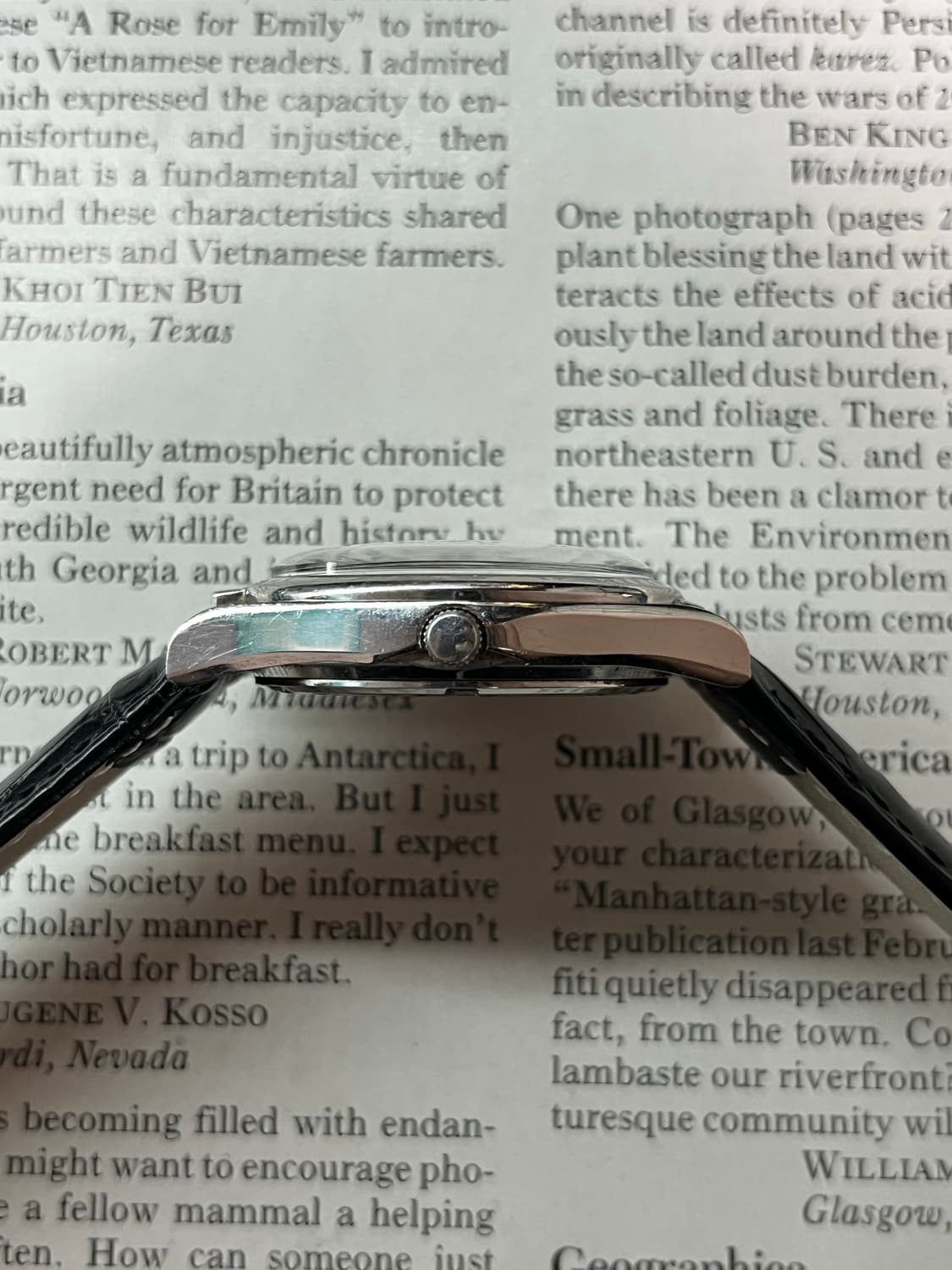 맹인용 세이코 쿼츠 빈티지 시계 상품이미지7