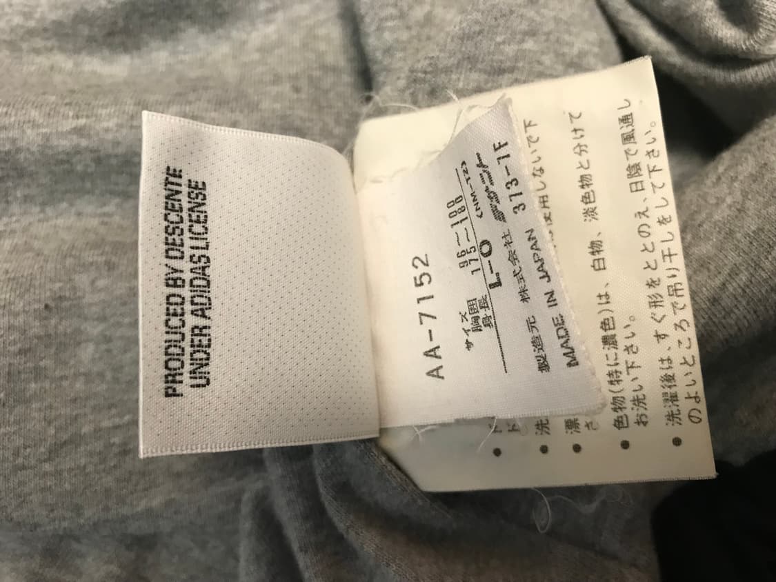 90년대 아디다스 일본판 누빔 아노락 상품이미지9