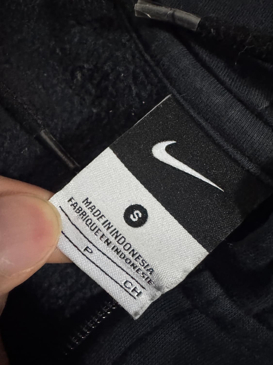 여성 나이키 올드스쿨 나그랑 기모 후드집업 S 상품이미지3