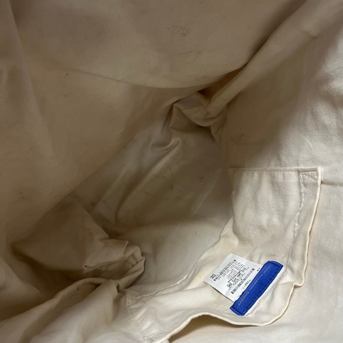 꼼데가르송 pvc 토트백 상품이미지4
