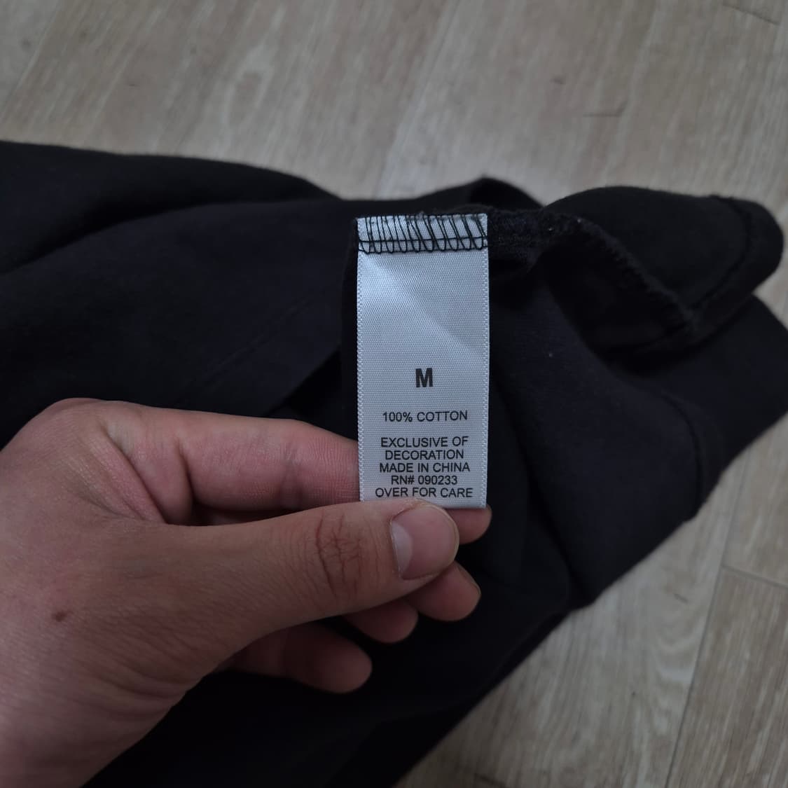 피어오브갓 에센셜 빅프린팅 롱슬리브 긴팔티셔츠 M(95) 상품이미지7