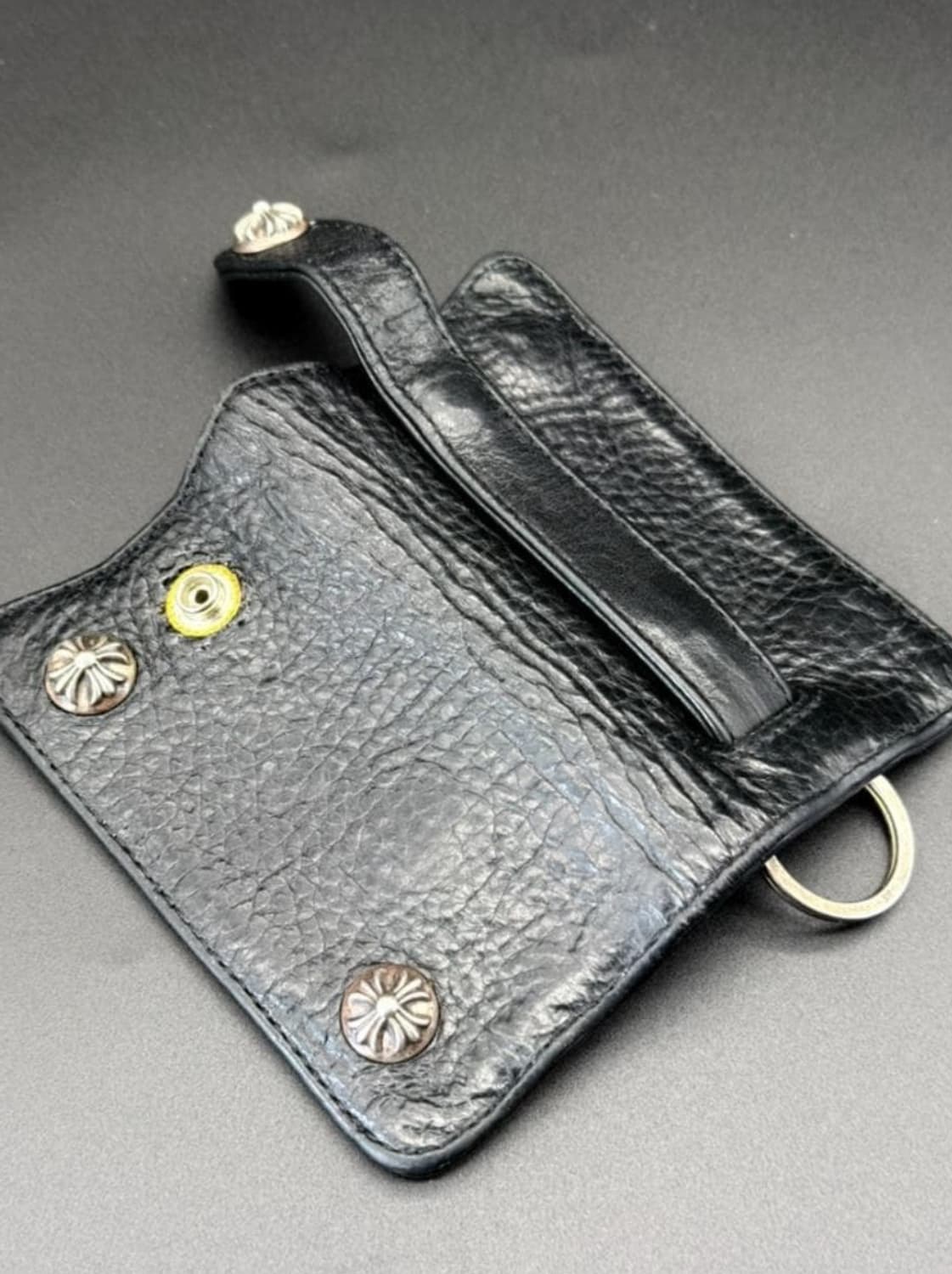 CHROME HEARTS(크롬 하츠) 키 케이스 / 키링 부착 헤비 가죽 상품이미지8