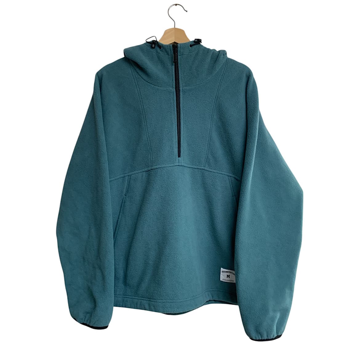 디스이즈네버댓 플리스 후드 풀오버 그린 M 상품이미지1