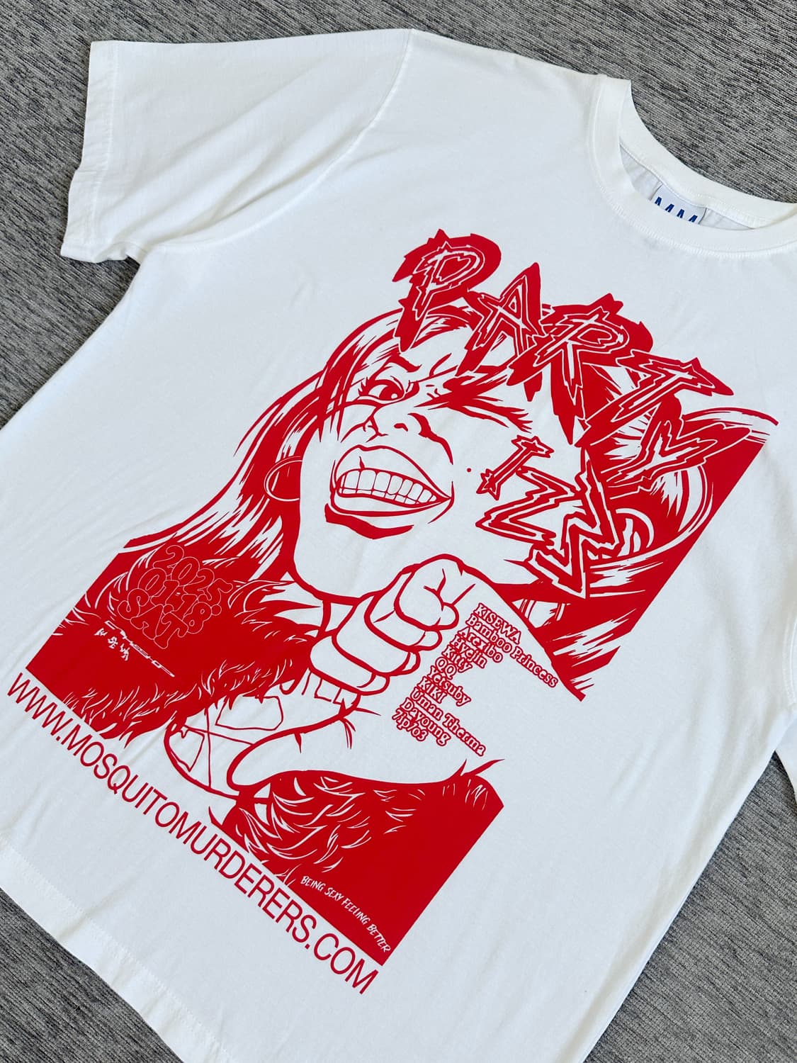 [Unisex] mosquito muerderers 그래픽 반팔티 상품이미지2