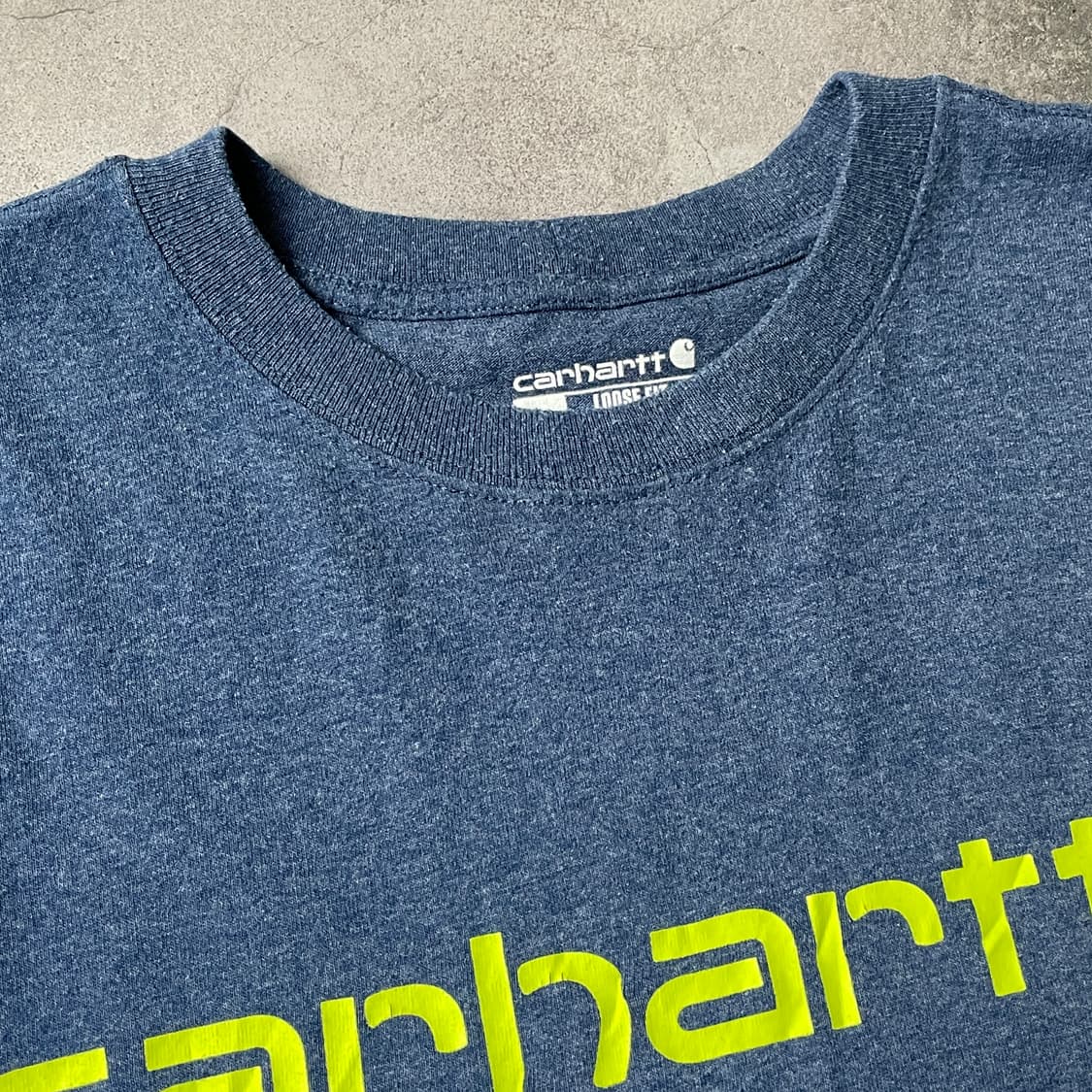 CARHARTT 칼하트 빈티지 네이비 그래픽 반팔티셔츠 A01035 상품이미지2