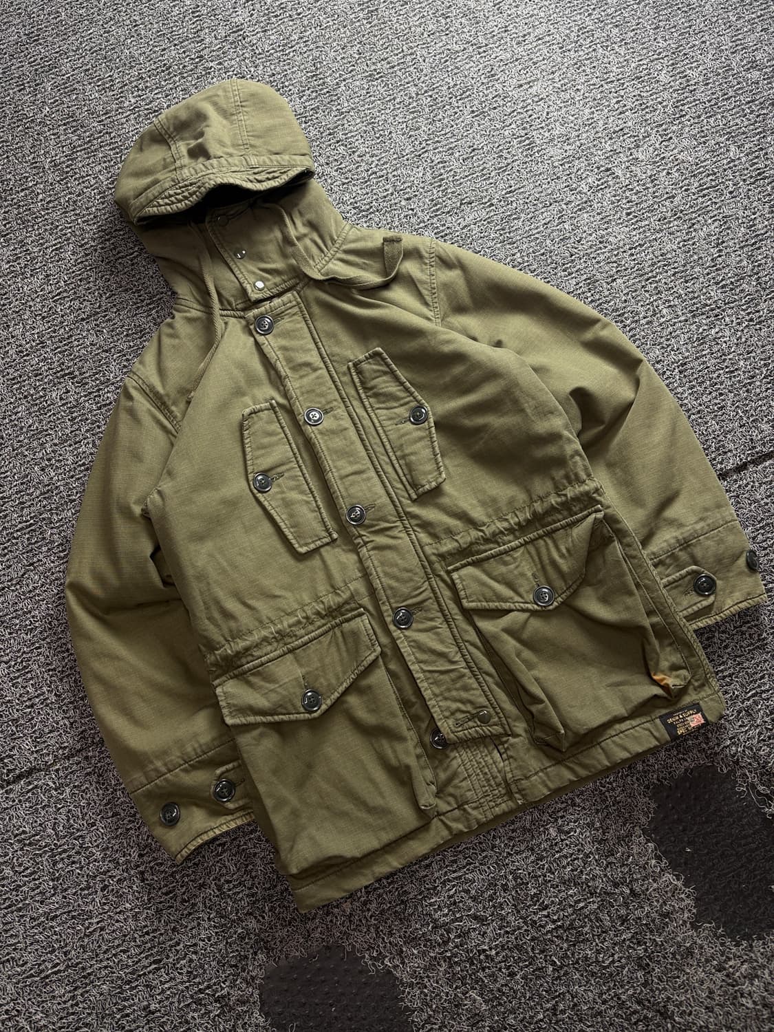 폴로 랄프로렌 데님 앤 서플라이 밀리터리 헌팅 야상 3840 상품이미지1