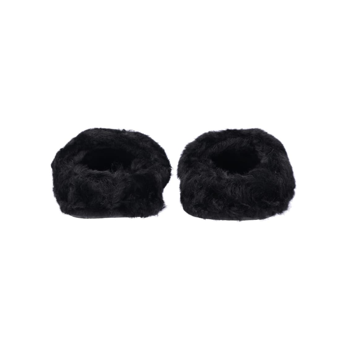 질샌더 퍼 뮬 슬라이드 시어링 블랙 37.5  상품이미지4