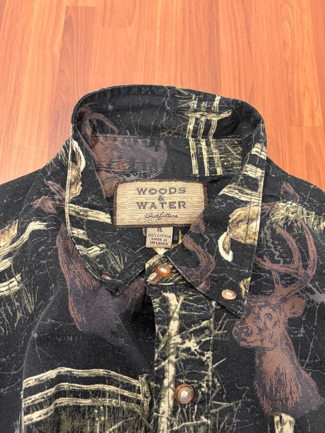 00s Woods&Water 빈티지 헌팅 셔츠 상품이미지7