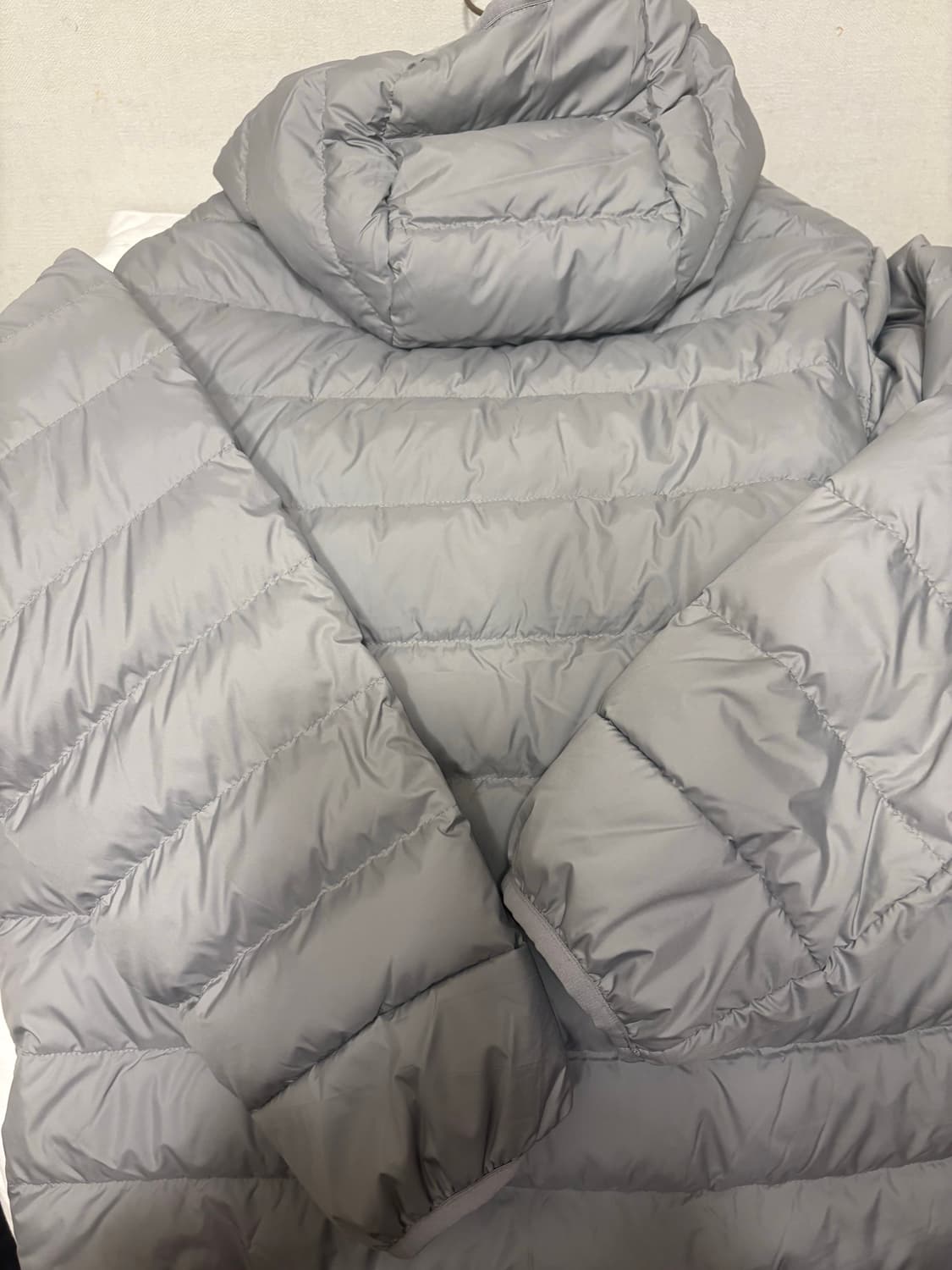 무신사 시티 레저 후디드 라이트 다운재킷 라이트 그레이 S 상품이미지6