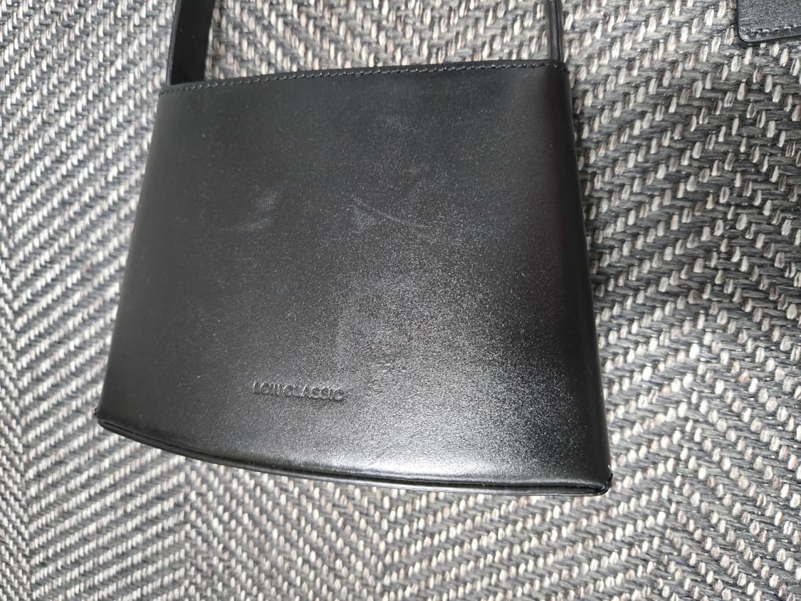 로우클래식 미니 커브백 블랙 토트백 상품이미지8