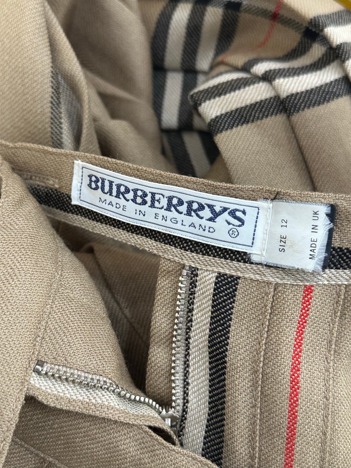 버버리 양면 스커트 상품이미지9