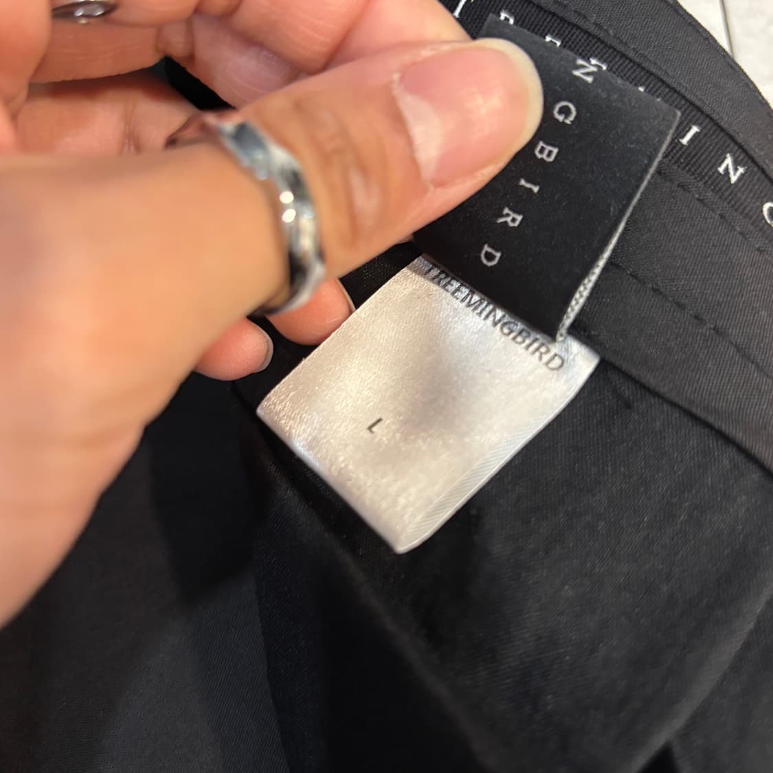 트리밍버드) 글로우 수트 팬츠 BK 3 상품이미지5