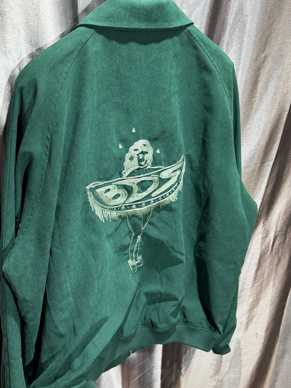 (새상품) L 벌스데이수트 핀업걸 그린 스카잔 상품이미지5