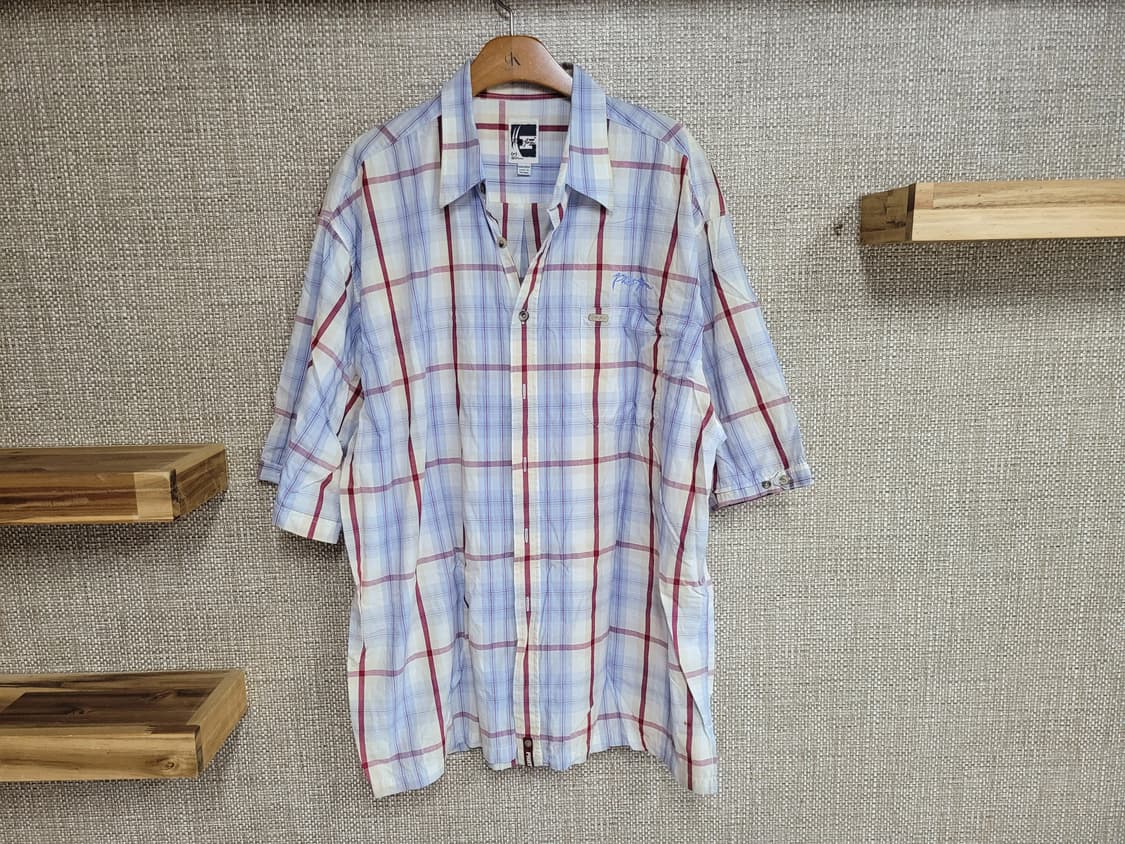 XXXL 빅사이즈 오버핏 반팔셔츠 힙합 빈티지 상품이미지1