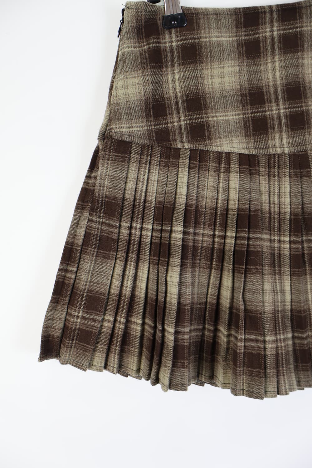 Vtg Poly CheckedMini Skirts 상품이미지7