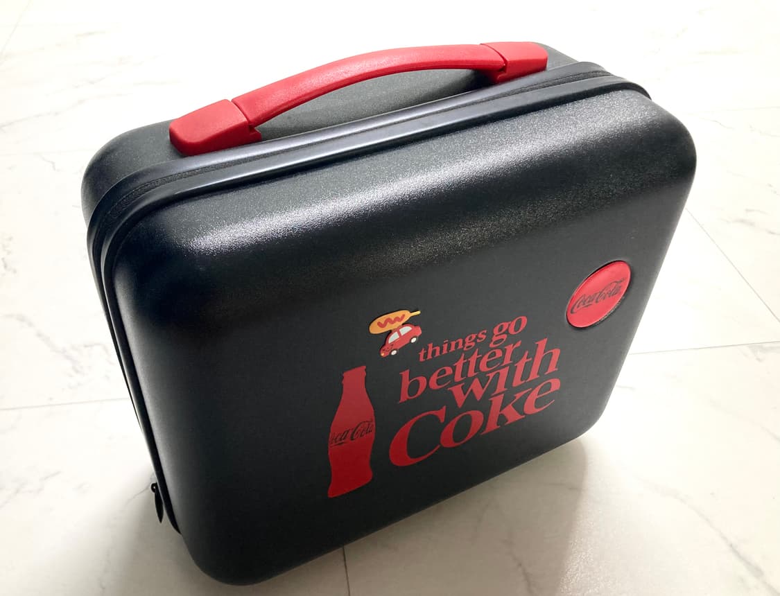 (거의 새것)코카콜라 21시즌 한정판 캐리어 레디백 14인치 상품이미지4
