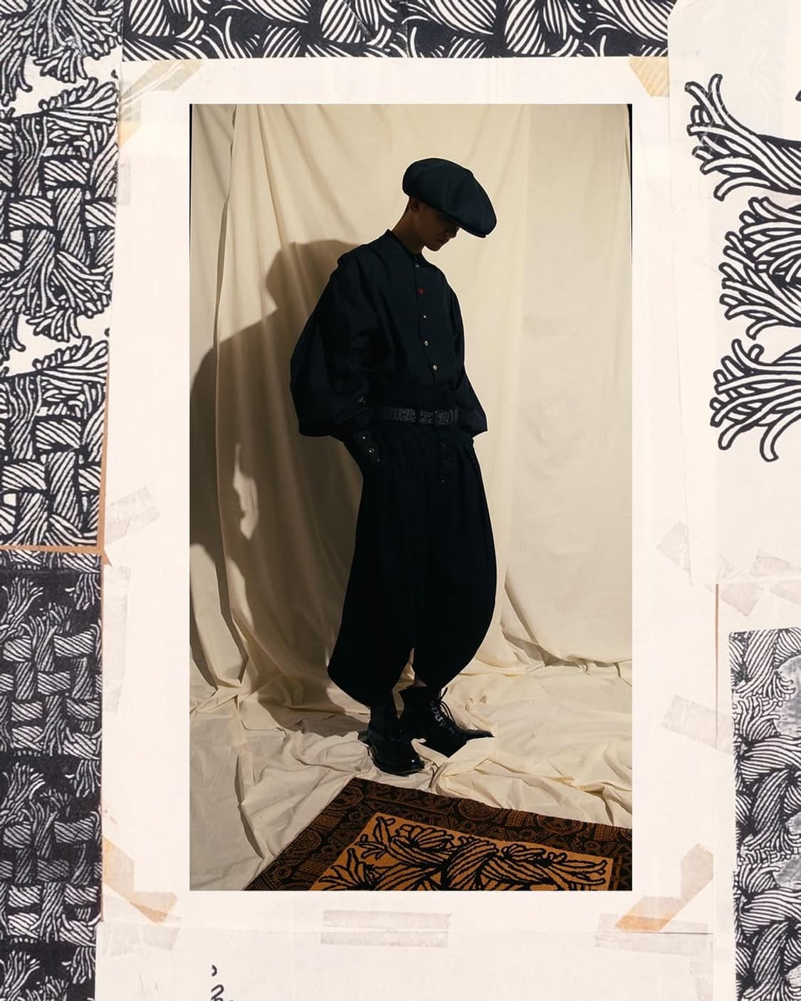 크리스토퍼 네메스 워시드 개버딘 입체 코튼 트라우저 상품이미지8